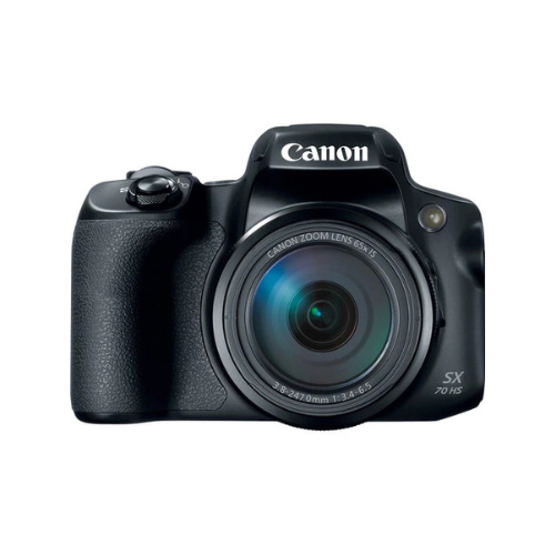 Cámara Canon PowerShot SX70 HS – Superzoom Óptico de 65x, Sensor de 20.3 MP, Video 4K y Procesador DIGIC 8