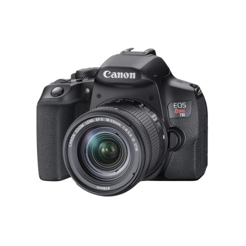 Cámara Canon EOS Rebel T8i (850D) Kit 18-55mm IS STM – Sensor de 24.1 MP, Video 4K, Disparo a 7 fps y Enfoque de Ojos con IA