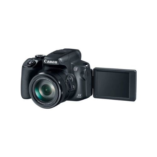 Cámara Canon PowerShot SX70 HS – Superzoom Óptico de 65x, Sensor de 20.3 MP, Video 4K y Procesador DIGIC 8