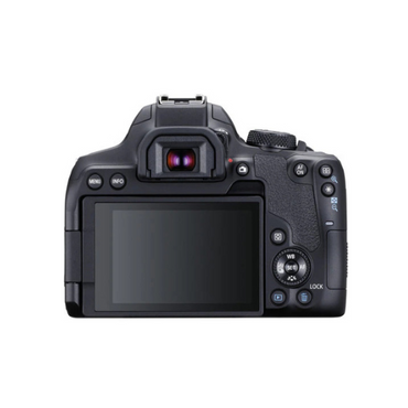 Cámara Canon EOS Rebel T8i (850D) Kit 18-55mm IS STM – Sensor de 24.1 MP, Video 4K, Disparo a 7 fps y Enfoque de Ojos con IA