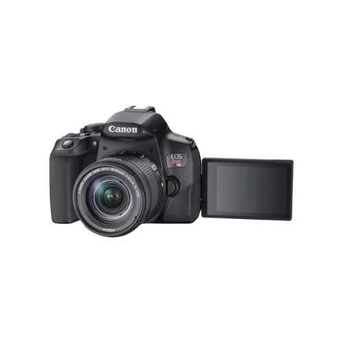 Cámara Canon EOS Rebel T8i (850D) Kit 18-55mm IS STM – Sensor de 24.1 MP, Video 4K, Disparo a 7 fps y Enfoque de Ojos con IA