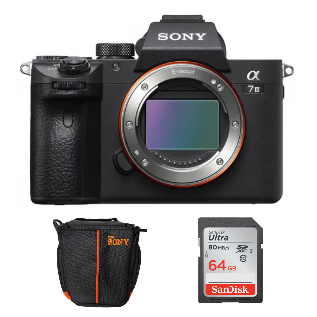 Sony a7III Cuerpo + Memoria 64 Gb + Bolso incluido