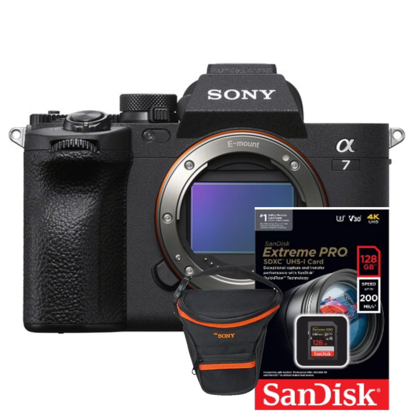 Combo Cámara Sony A7lV | Cuerpo + Estuche + Memoria