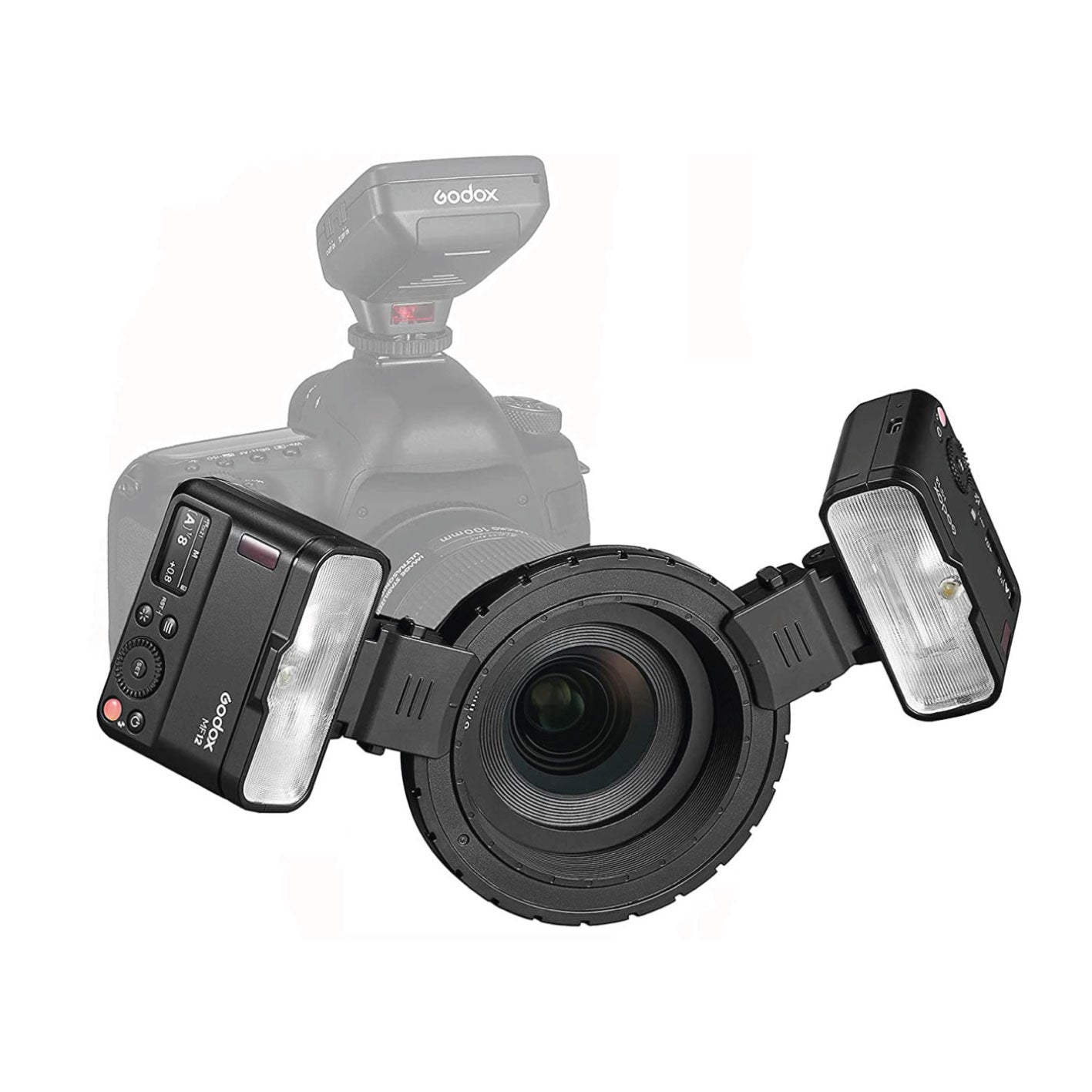 Kit de Flash Macro Godox MF12 K2 Twin Flash
