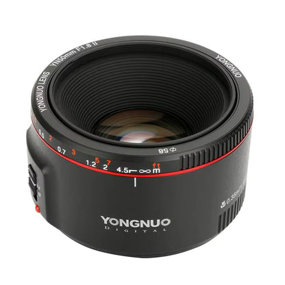 Lente Yongnuo YN 50mm f1.8 II para Canon - Ultra Store