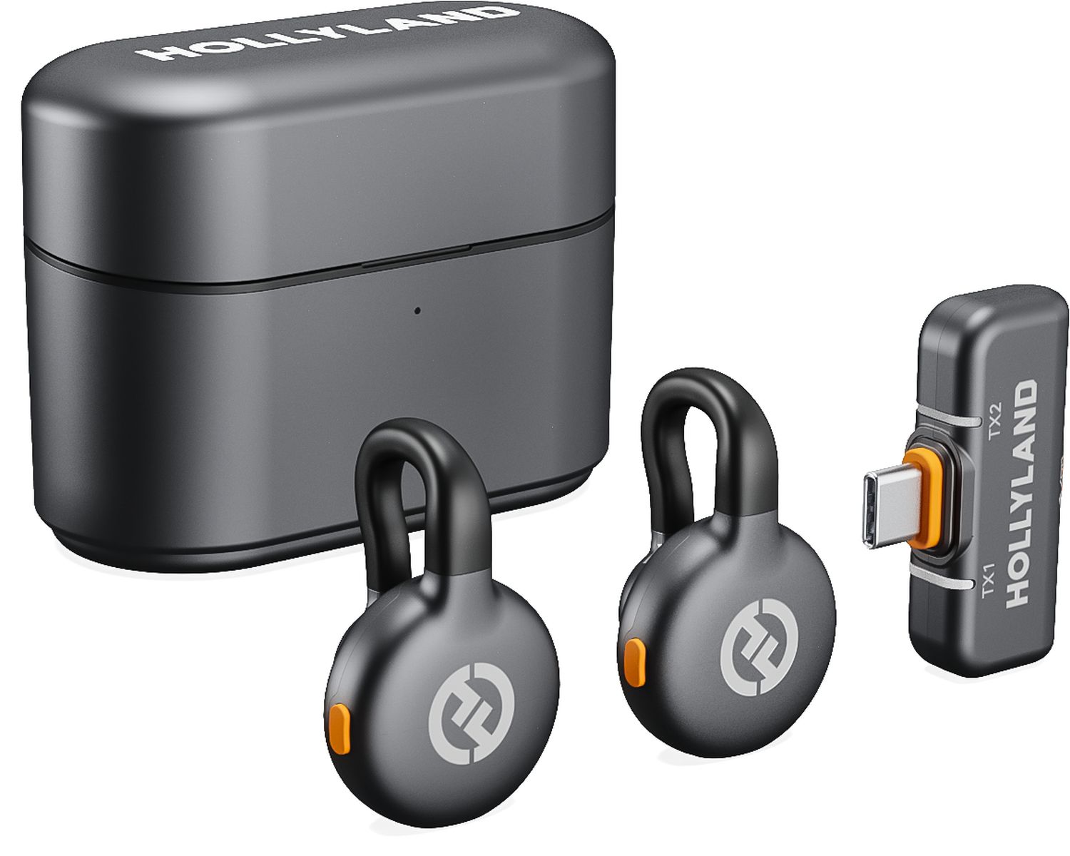 Hollyland Micrófono LARK M2S Tipo C Microfonos Inalámbrico