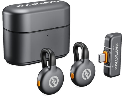 Hollyland Micrófono LARK M2S Tipo C Microfonos Inalámbrico