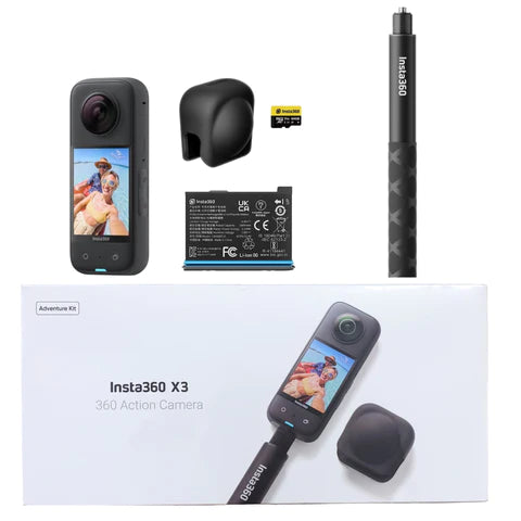 Cámara Insta360 X3 - Adventure kit
