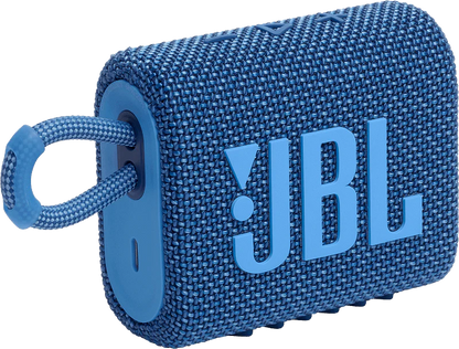 JBL GO3 BLUE | Accesorio Uso Profesional – Diseño Resistente | Montura Universal – EOA Tecnología