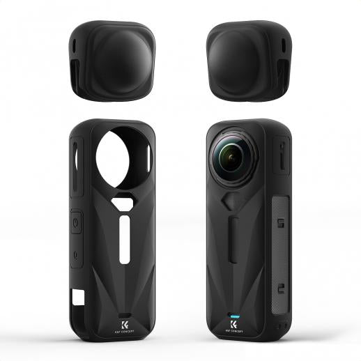 Funda Protectora de Silicona K y F Concept para Insta360 X5 | Carcasa Antigolpes