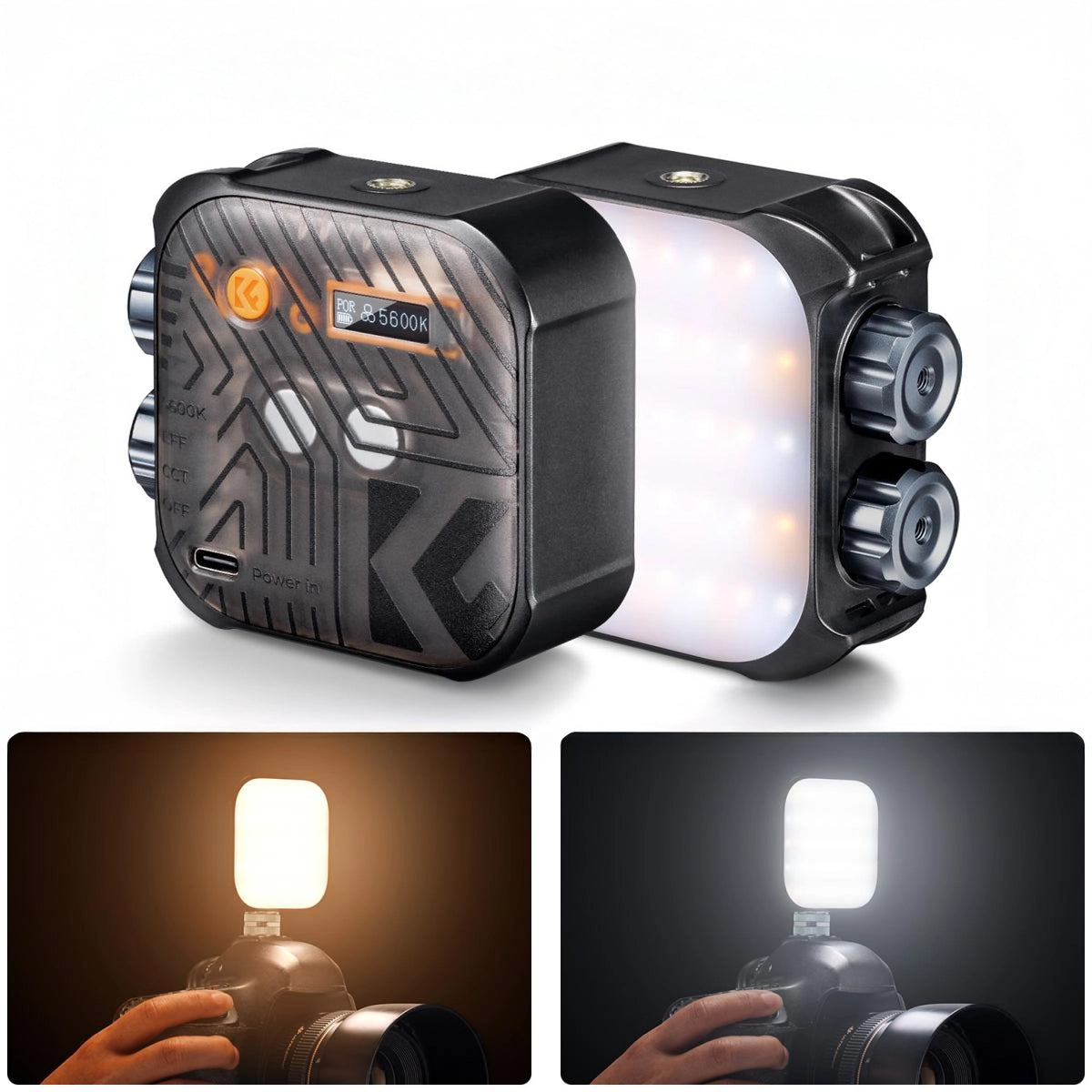 Luz de Vídeo Portátil K&F Concept