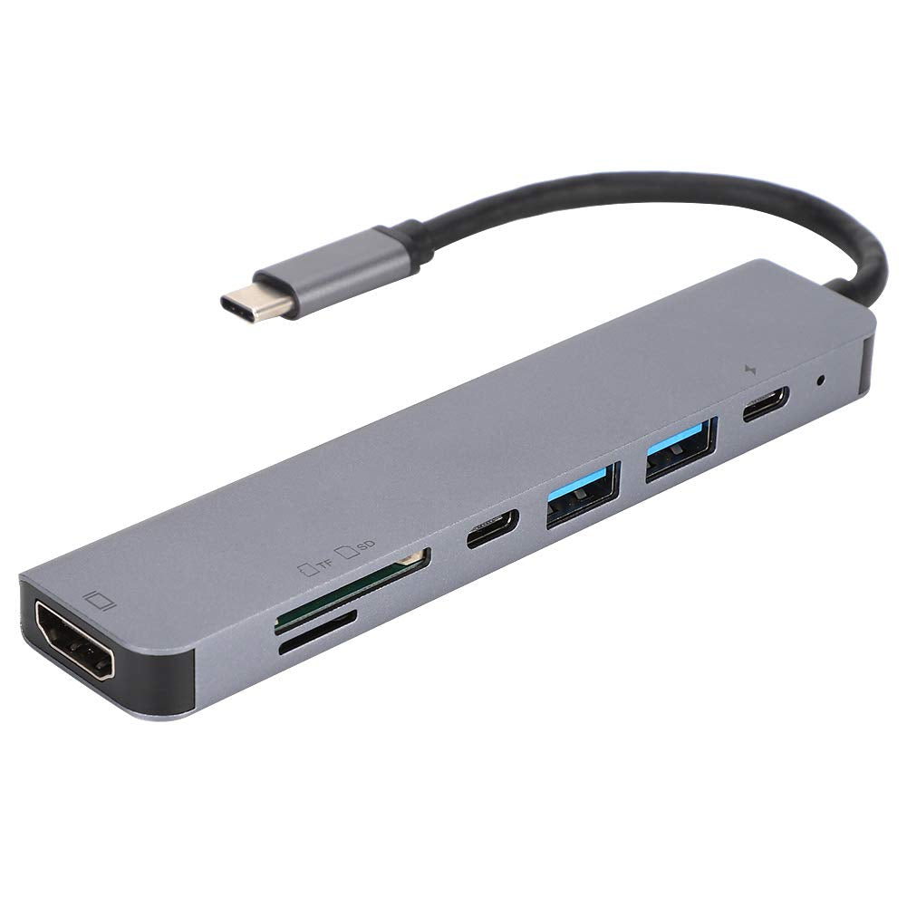USB C Hub 8 en 1 7 en 2 7 en 1 tipo C 3,1 a 4K adaptador HDMI