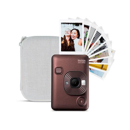 Kit Instax Mini LiPlay – Cámara Instantánea Híbrida con Sonido, Bluetooth y Función de Impresora para Smartphone