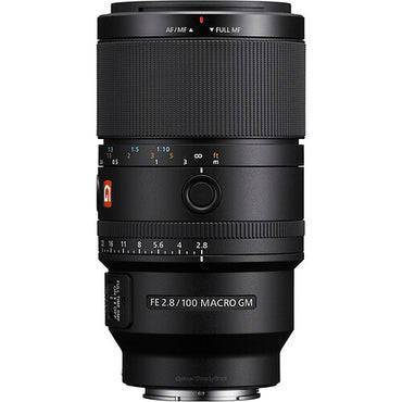 Lente FE 100mm F2.8 Macro GM OSS | Teleobjetivo Serie G Master con Enfoque Suave