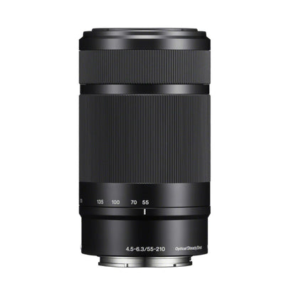 Sony Lente Sony 55-210 | Lente Nitidez y Bokeh Suave – AF Rápido | Revestimiento Multicapa – EOA Tecnología