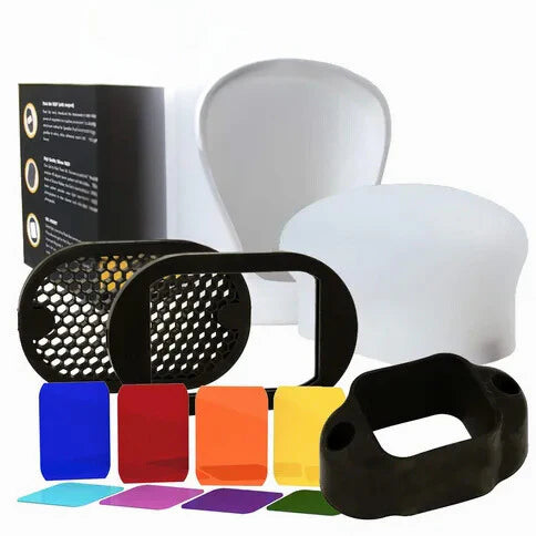 Kit Difusor Profesional para Flash Tipo MagMod