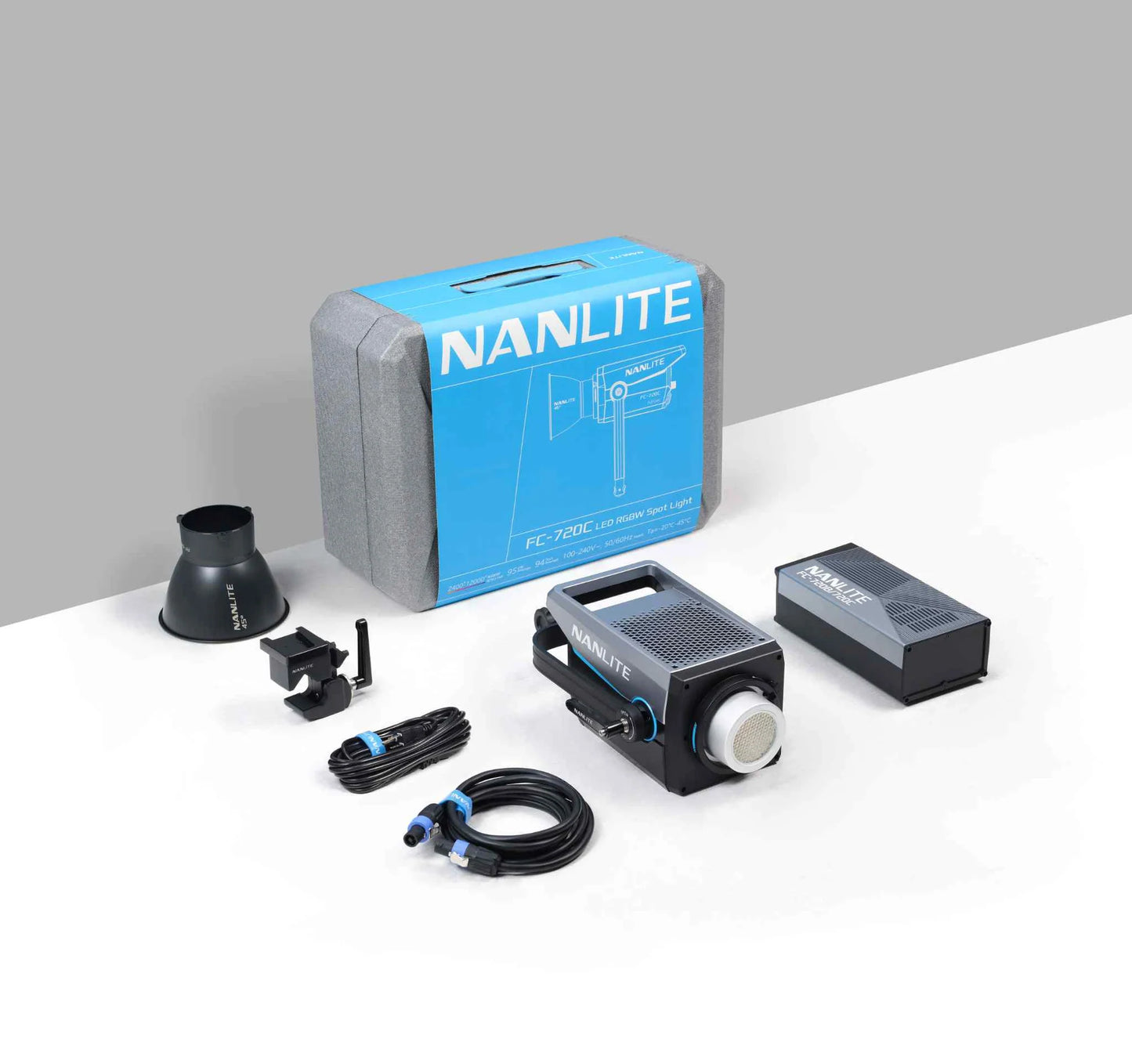 Foco LED Nanlite FC 720 C RGBW | Luz de Video Profesional a Todo Color