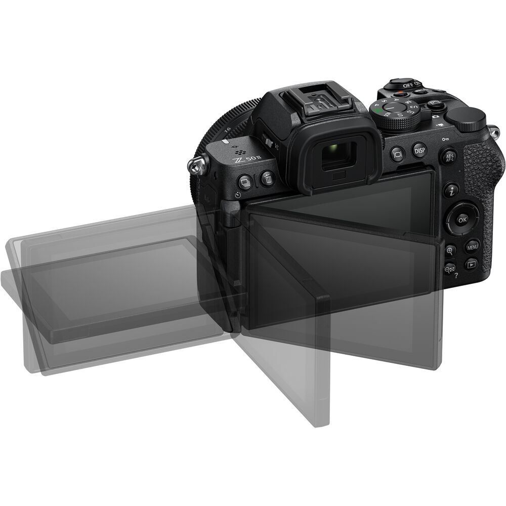 Cámara Nikon Z50 II Mirrorless con Lente 16-50mm | Kit de Inicio con Memoria 64GB y Bolso