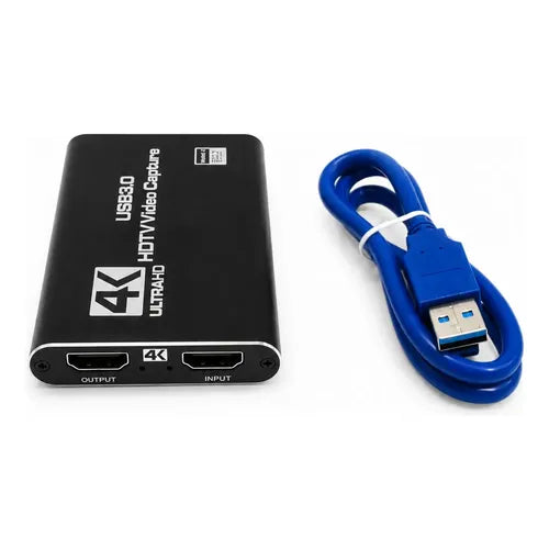 Tarjeta de captura HDMI USB 3.0, captura 1080P 60FPS, paso 4K