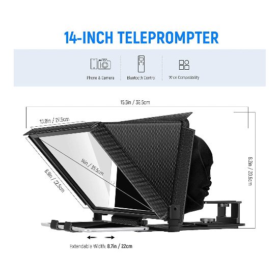 Teleprompter de Aluminio Neewer X12