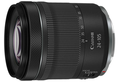 Lente Canon RF 24-105mm f/4-7.1 IS STM – Objetivo Zoom Estándar Compacto y Versátil con Estabilización para Cámaras Mirrorless EOS R