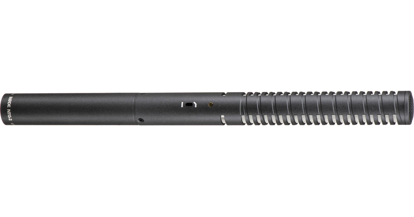 Micrófono Direccional Rode NTG2 | Condensador Shotgun de Doble Alimentación