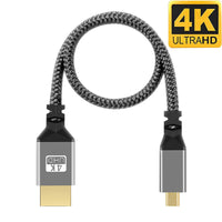 Cable HDMI a MicroHDMI extensión 30cm
