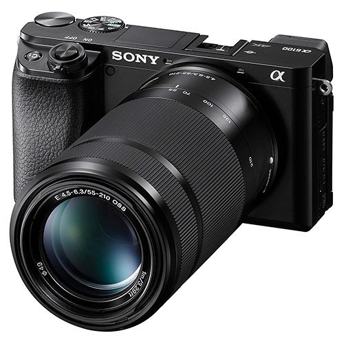 Cámara Sony 6100 Kit de Doble Lente