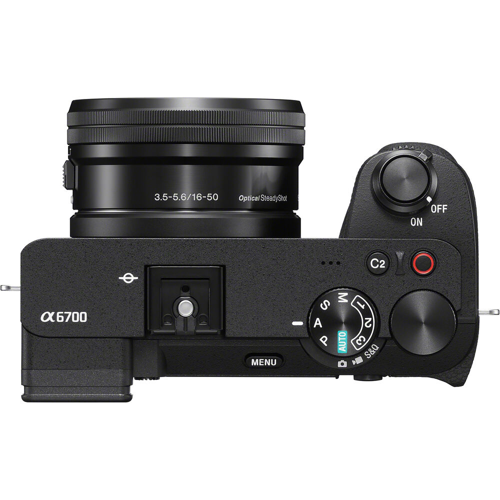 Sony a6700 4K Cámara Mirrorless Con Lente 16-50mm + Memoria 128Gb de 200Mb/s + Bolso