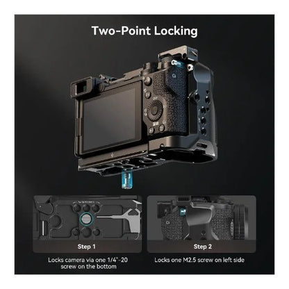 Jaula SmallRig para Sony A6700 | Cage Profesional de Aluminio con Monturas ARRI y Cold Shoe – EOA Tecnología