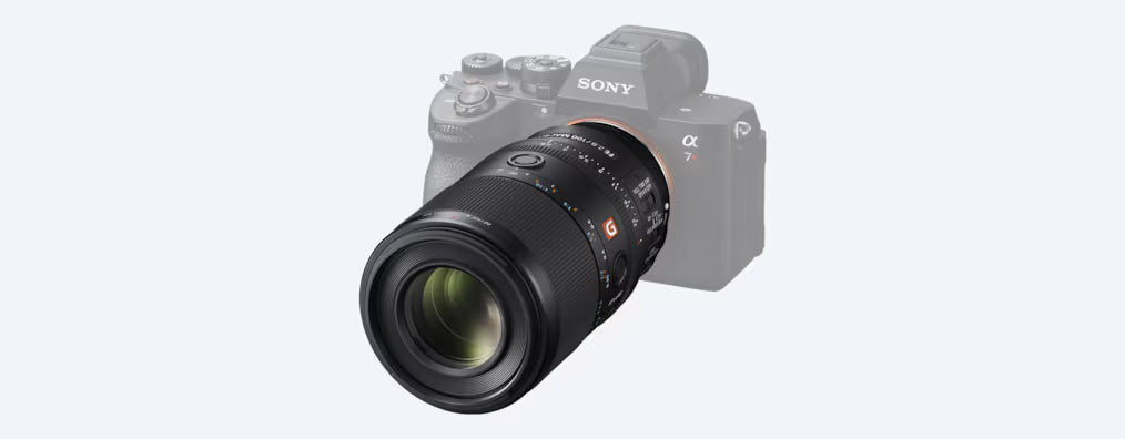 Lente FE 100mm F2.8 Macro GM OSS | Teleobjetivo Serie G Master con Enfoque Suave