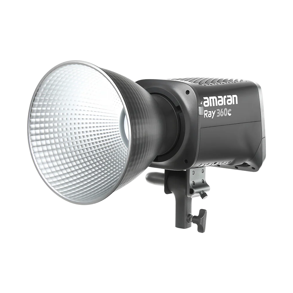 Foco LED Amaran Ray 360 - Potencia Profesional 360W - Montura Bowens - Control por App Sidus Link - Iluminación de Estudio