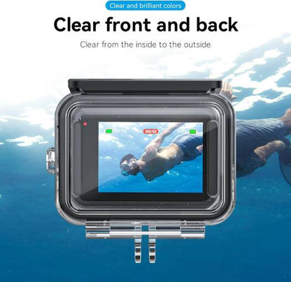 Carcasa Impermeable Telesin con Paquete de 3 Filtros de Buceo | Kit Subacuático Profesional