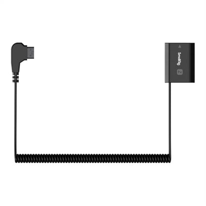 Cable de Alimentación de Batería Falsa SmallRig 4253B de D Tap a NP FZ100 | Conector de Energía Continuo Profesional