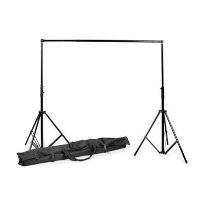 Sistema de Soporte de Fondo Fotográfico (Portafondo) de 3x3 Metros en Aluminio