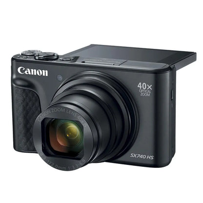 Canon Cámara PowerShot SX740 HS – Zoom 40x Compacta para Viajes y Contenido Diario