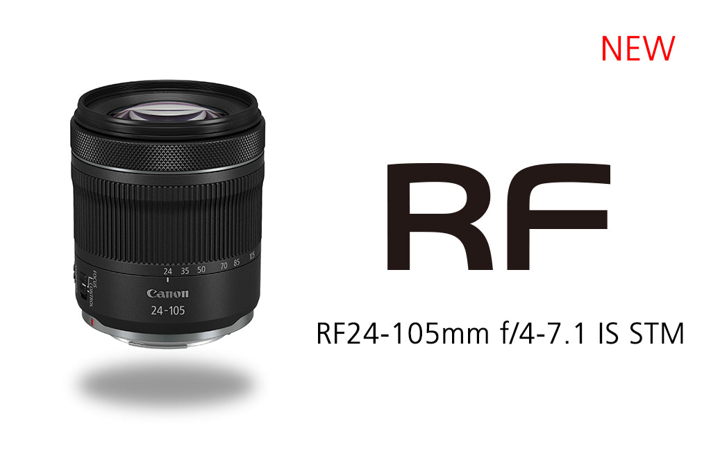 Lente Canon RF 24-105mm f/4-7.1 IS STM – Objetivo Zoom Estándar Compacto y Versátil con Estabilización para Cámaras Mirrorless EOS R