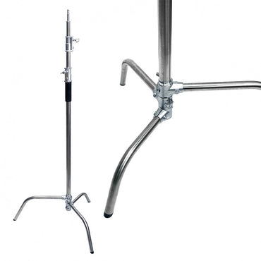 Tripode C-Stand de acero cromado con Century y 2 Galletas