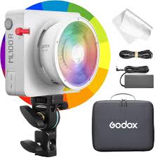 Lámpara LED Godox ML100 Bi-Color y RGB