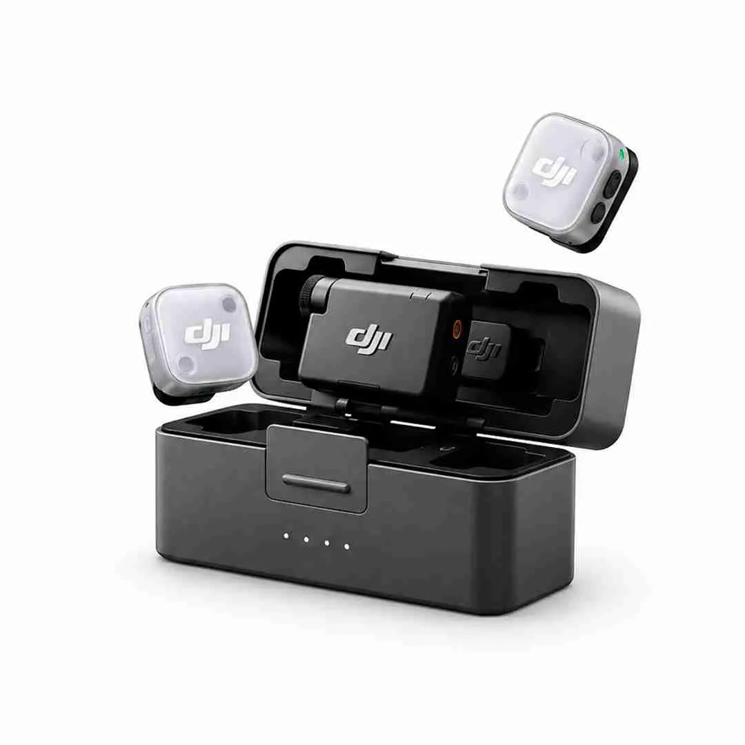 Sistema de Micrófono Inalámbrico DJI Mic Mini con 2 Transmisores | Audio Ultracompacto y Profesional
