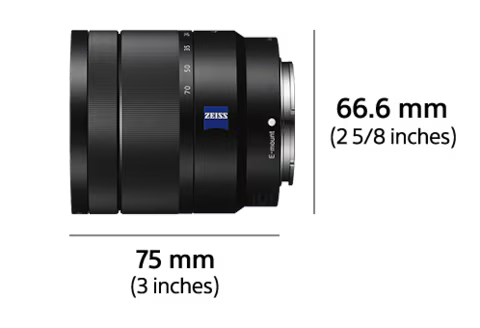 Lente Sony 16 70mm f4 ZA