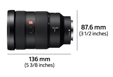 Lente Sony FE 24-70mm f/2.8 GM - Zoom Estándar Profesional Serie G Master - Montura E