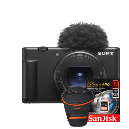 Sony ZV-1 II Cámara para Vlogging – Sensor de 1 Pulgada con Lente Ultra Gran Angular 18-50mm y Video 4K