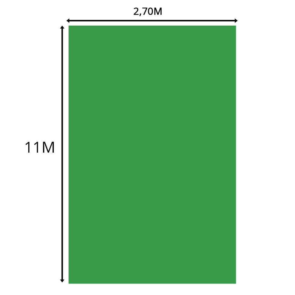 Fondo VERDE STINGER de Papel Sinfin 11x2.7m