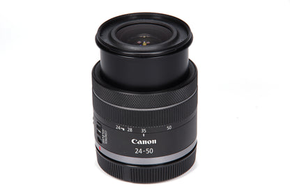 Lente Canon RF 24-50 4.5 a 6.3 IS STM