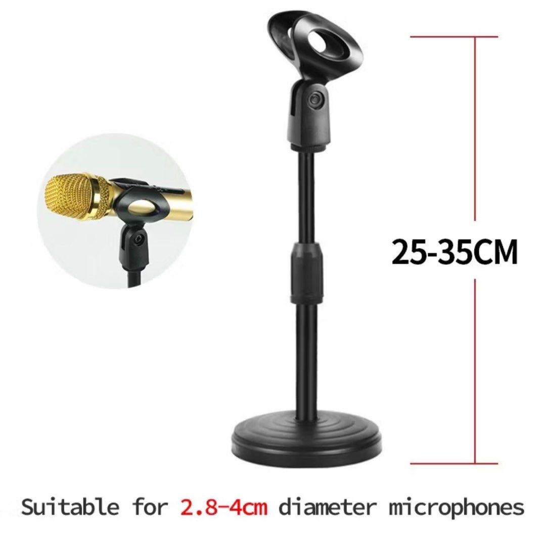 Soporte de Escritorio HONLY PRO 2 en 1 para Micrófono y Smartphone