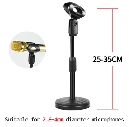 Soporte de Escritorio HONLY PRO 2 en 1 para Micrófono y Smartphone