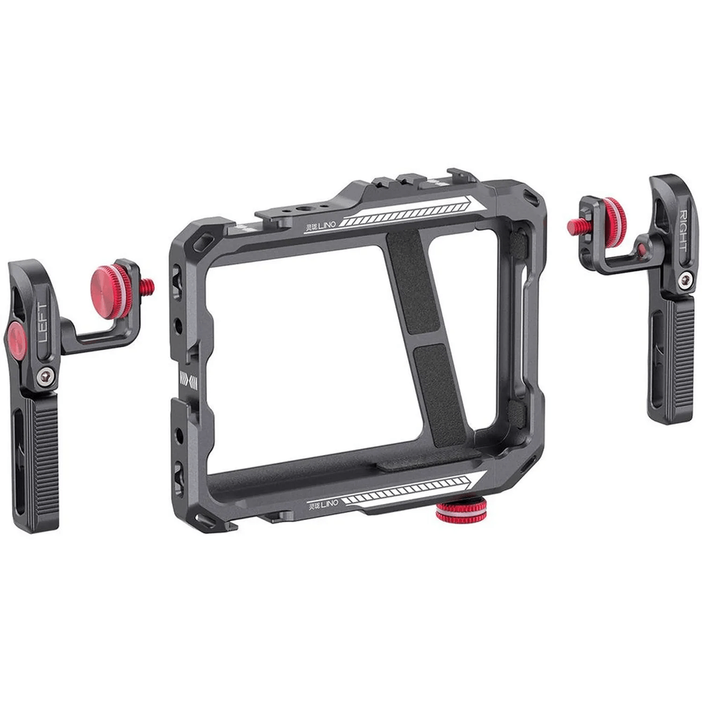 Jaula Ulanzi Lino para Celular | Rig Profesional Metálico con Monturas 1/4” y Zapatas Frías – EOA Tecnología