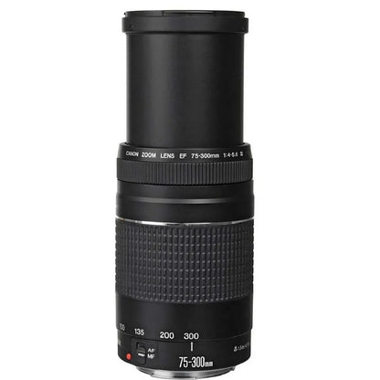 Lente Canon EF 75-300mm apertura 4 a 5.6 III