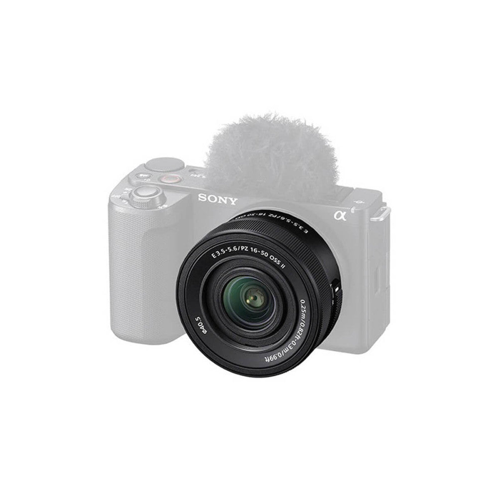 Lente Sony E PZ 16-50mm f/3.5-5.6 OSS II – Zoom Retráctil Motorizado Compacto con Estabilizador Óptico para Montura E (APS-C)